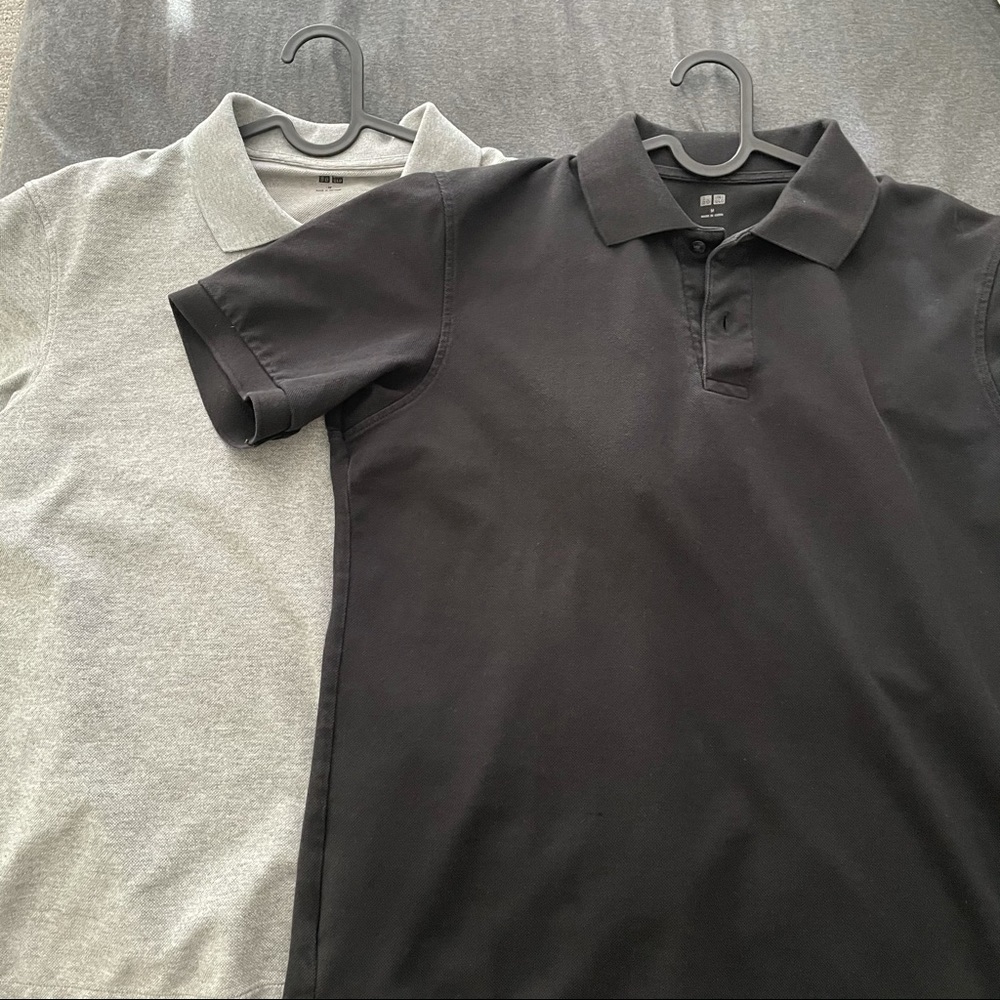 Uniqlo men dry short sleeve polo shirt bundle